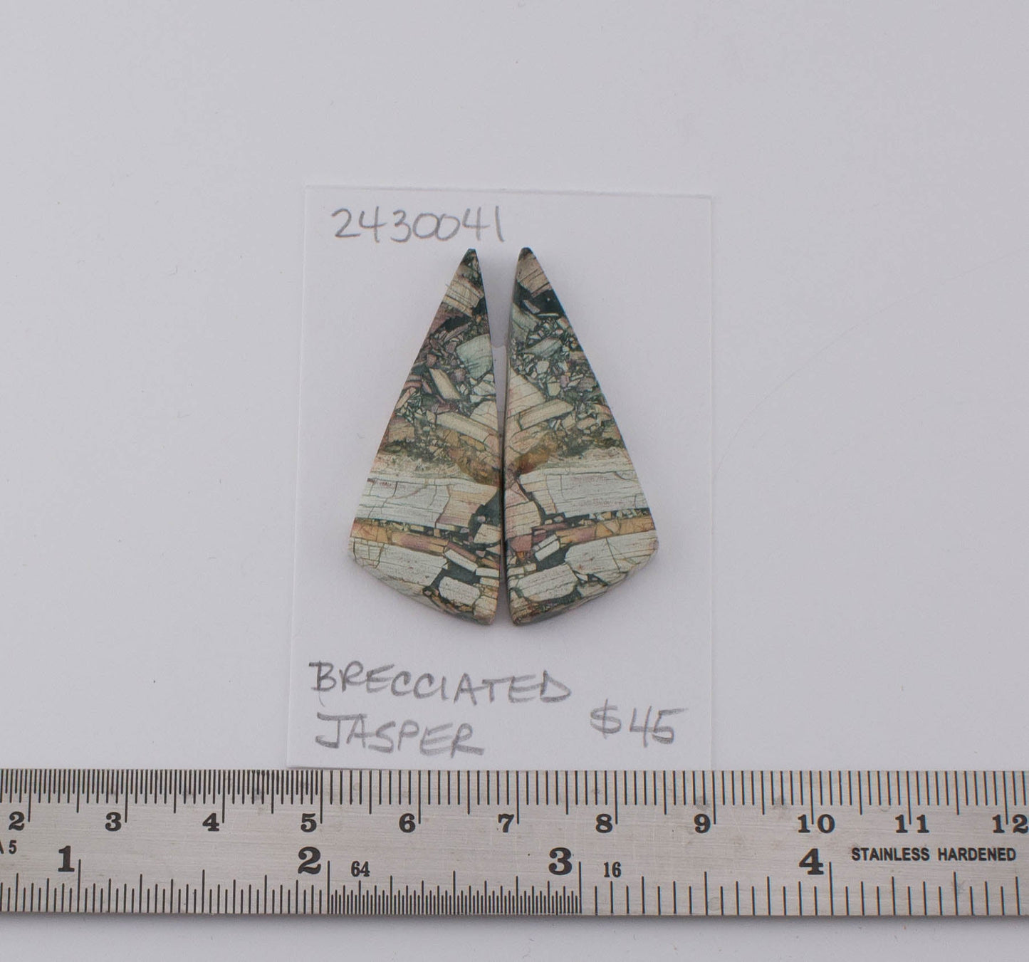 Brecciated Jasper Pair