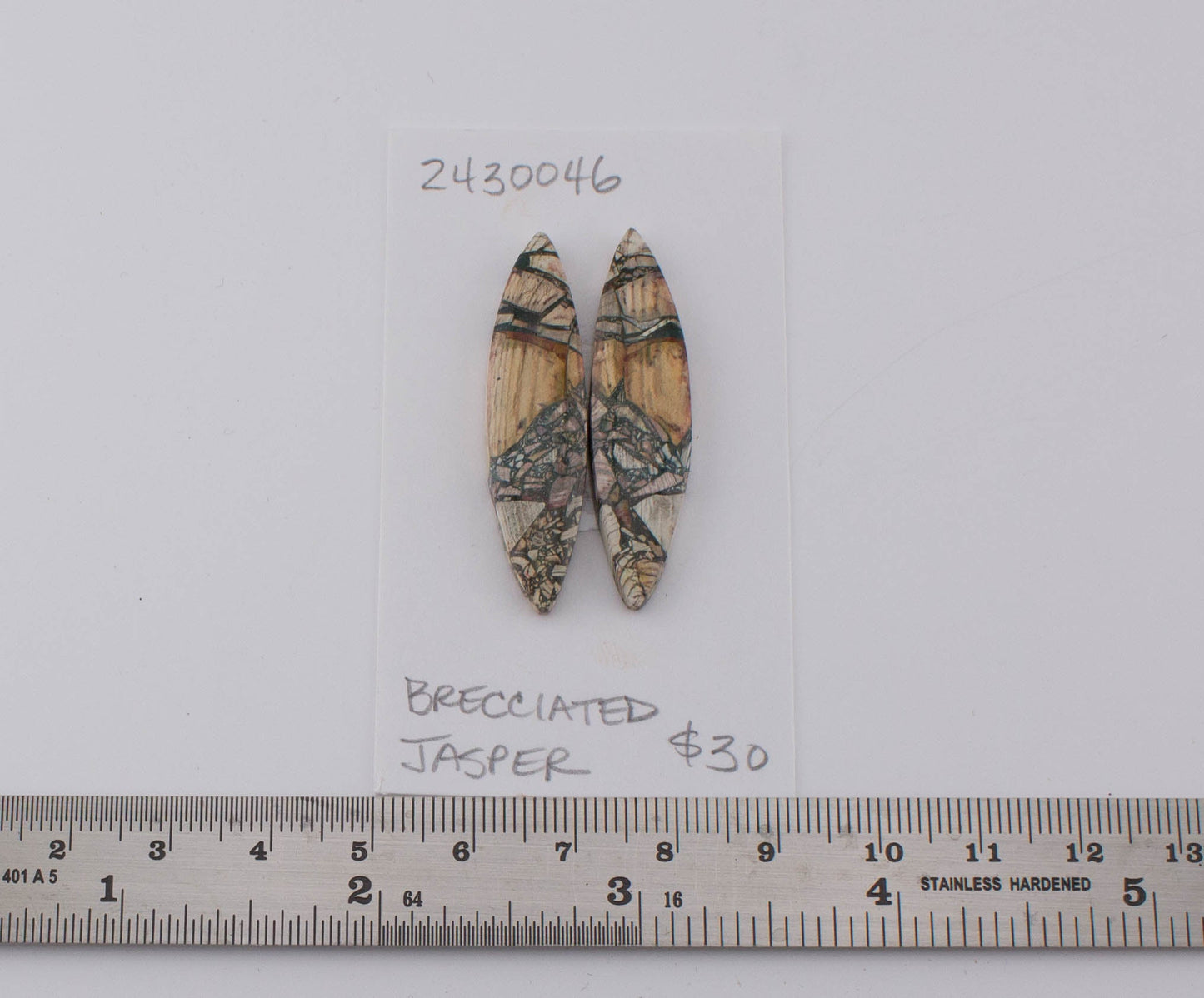 Brecciated Jasper Pair
