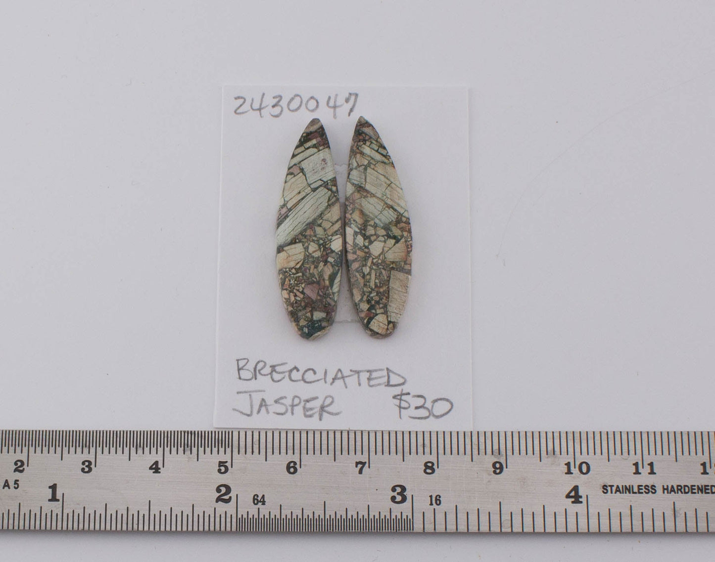 Brecciated Jasper Pair