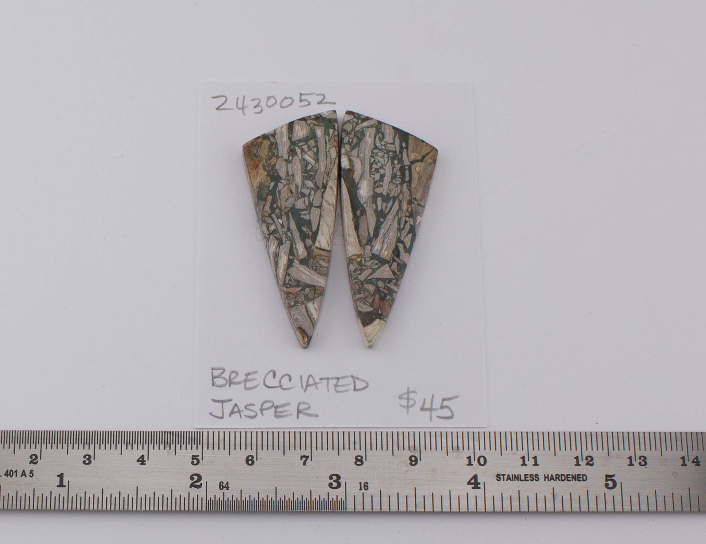 Brecciated Jasper Pair