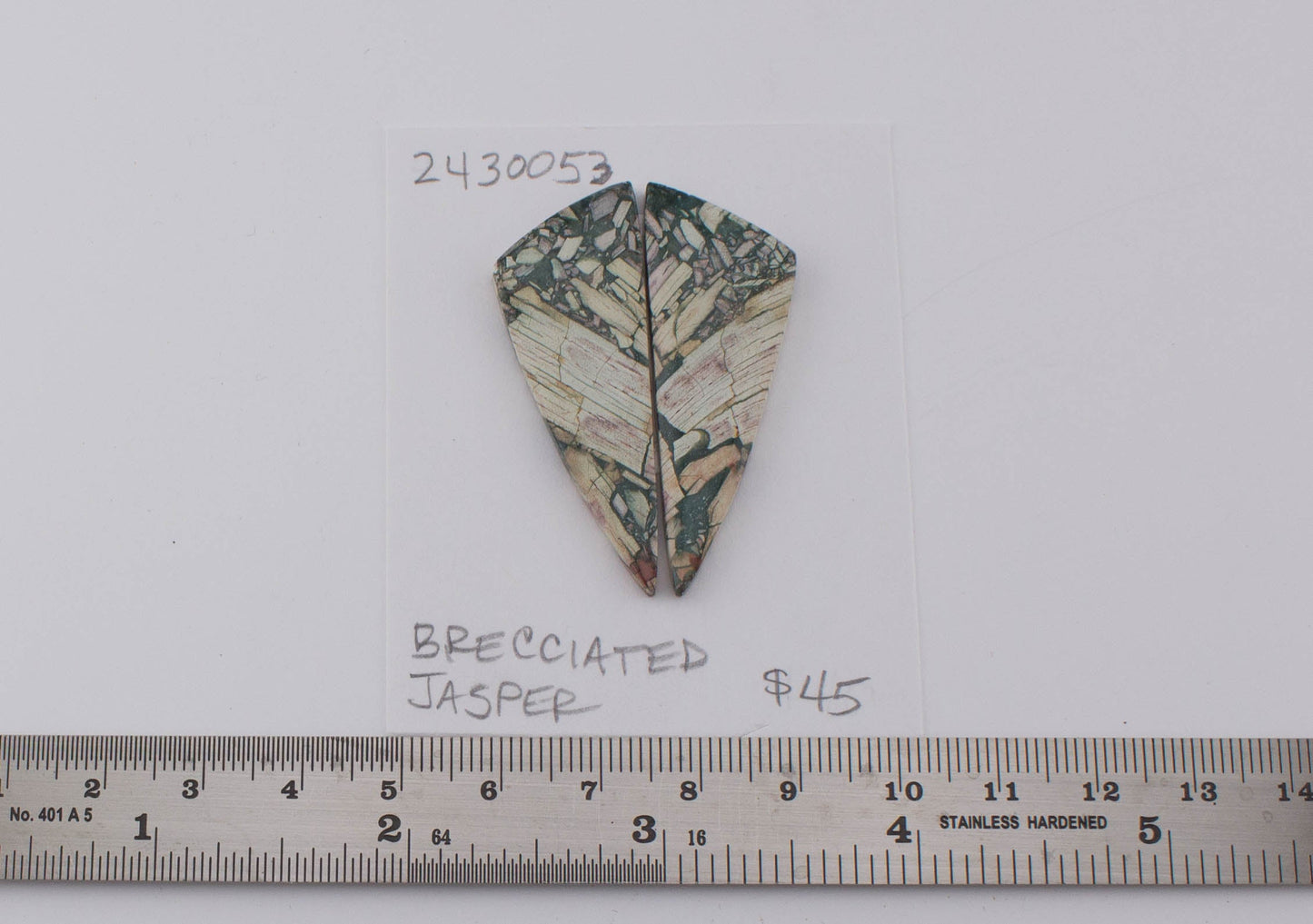 Brecciated Jasper Pair