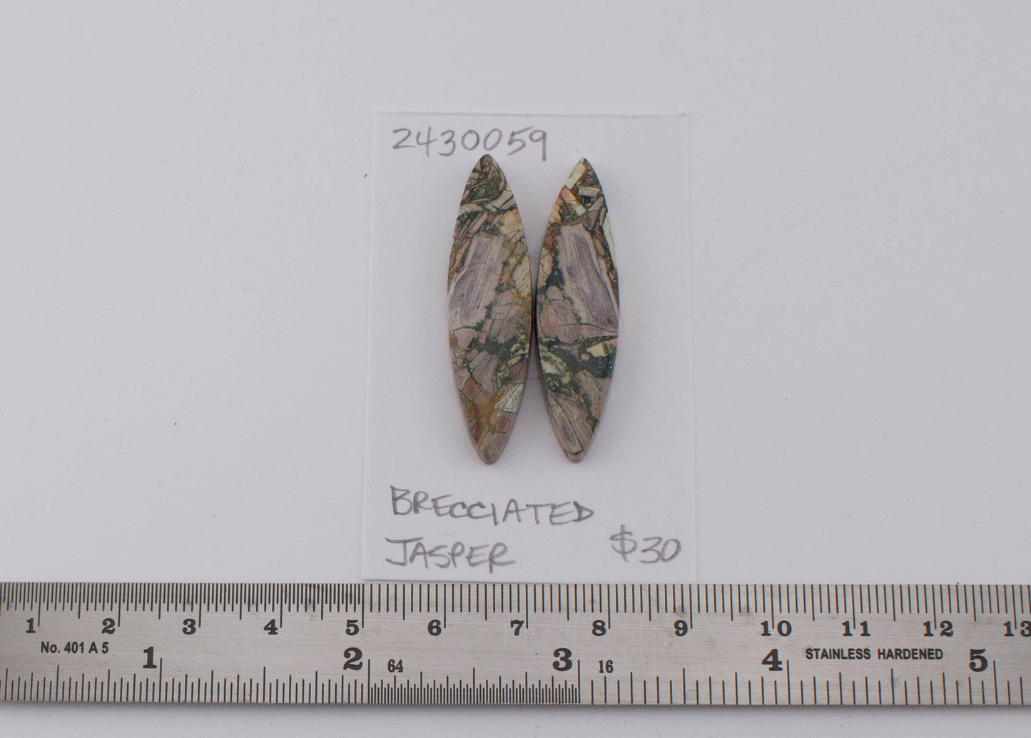 Brecciated Jasper Pair