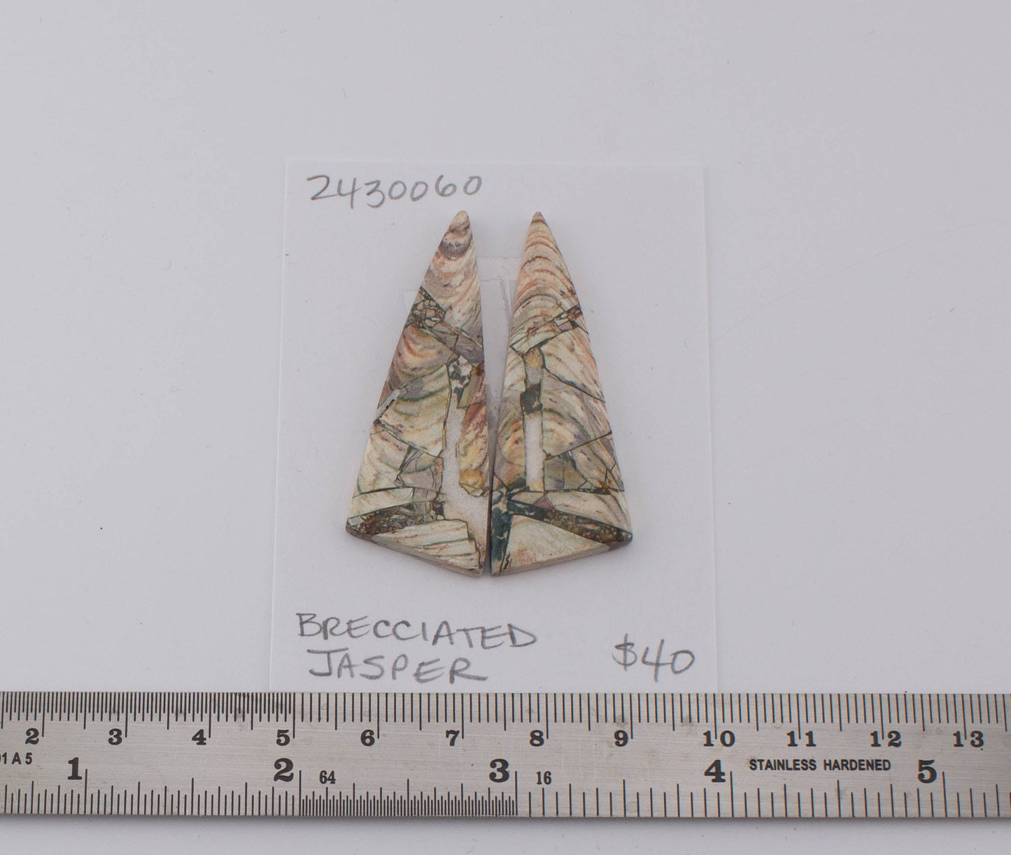 Brecciated Jasper Pair