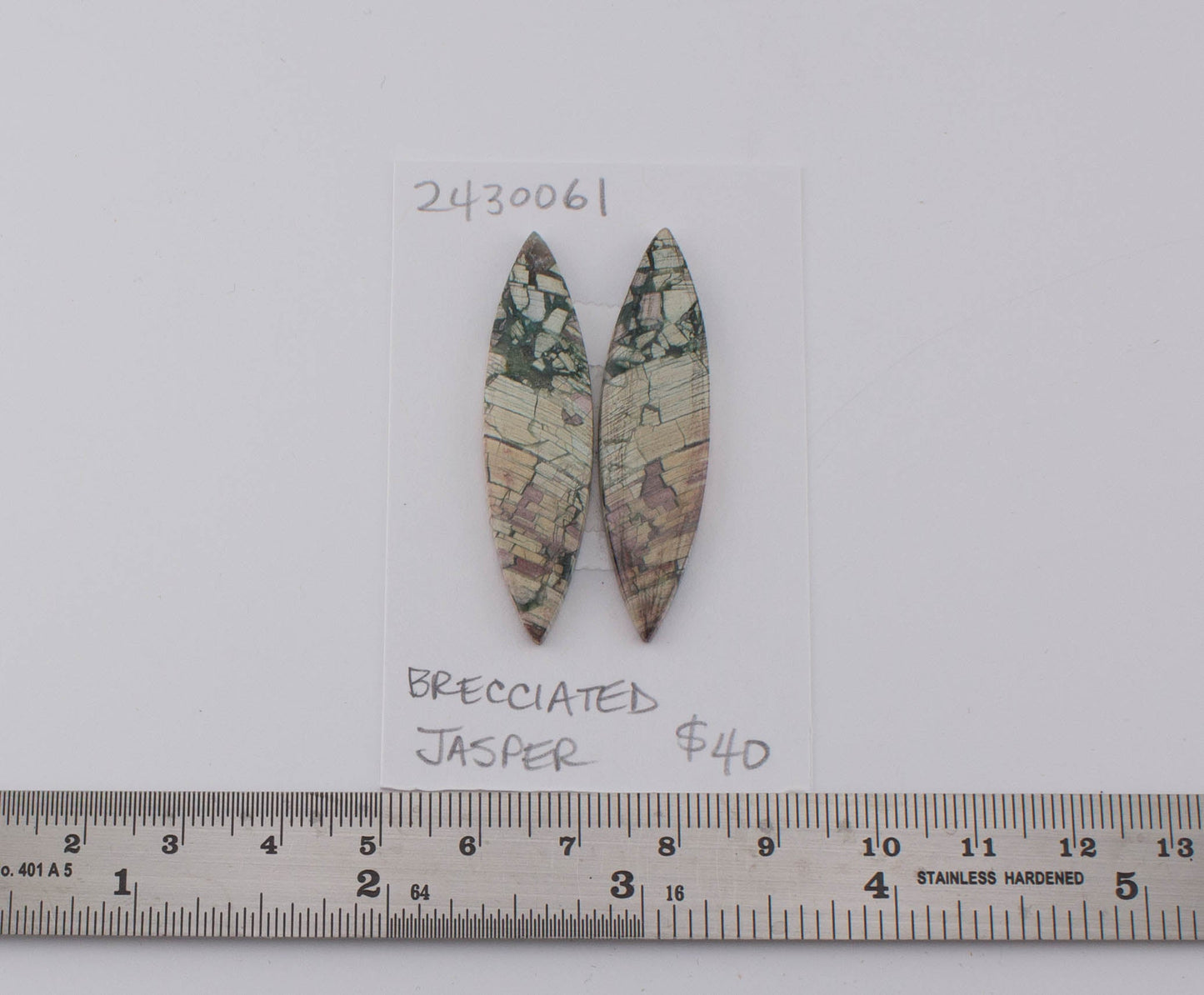 Brecciated Jasper Pair