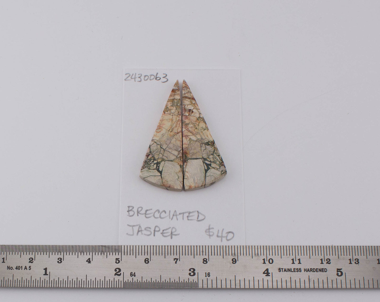 Brecciated Jasper Pair