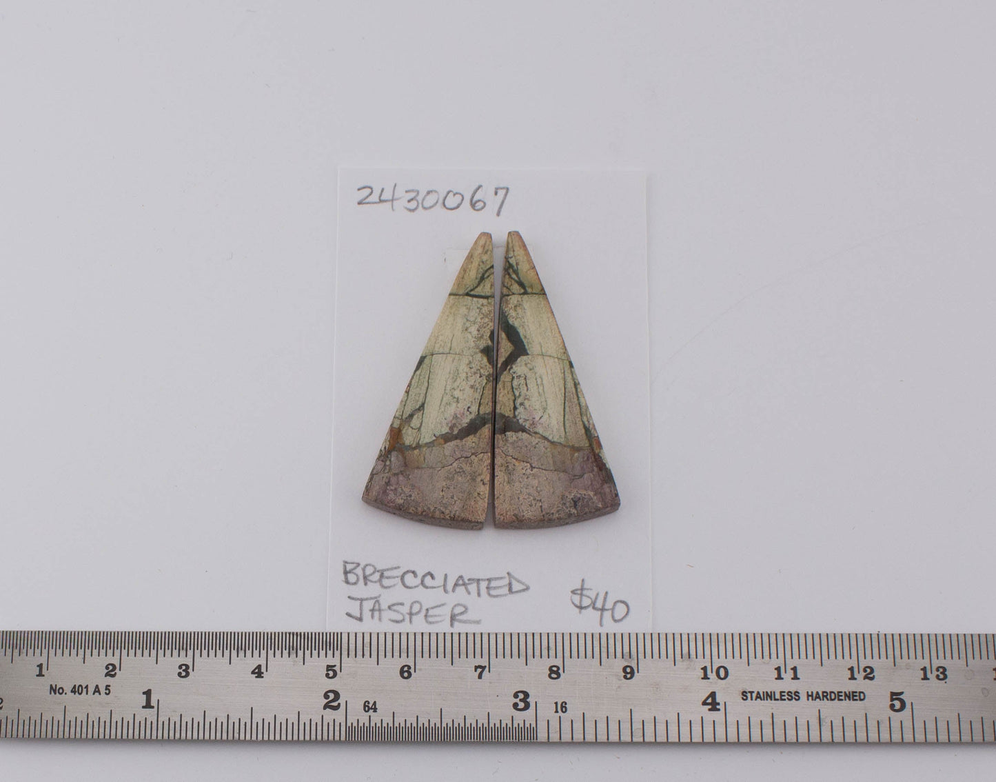 Honeycomb Jasper Pair