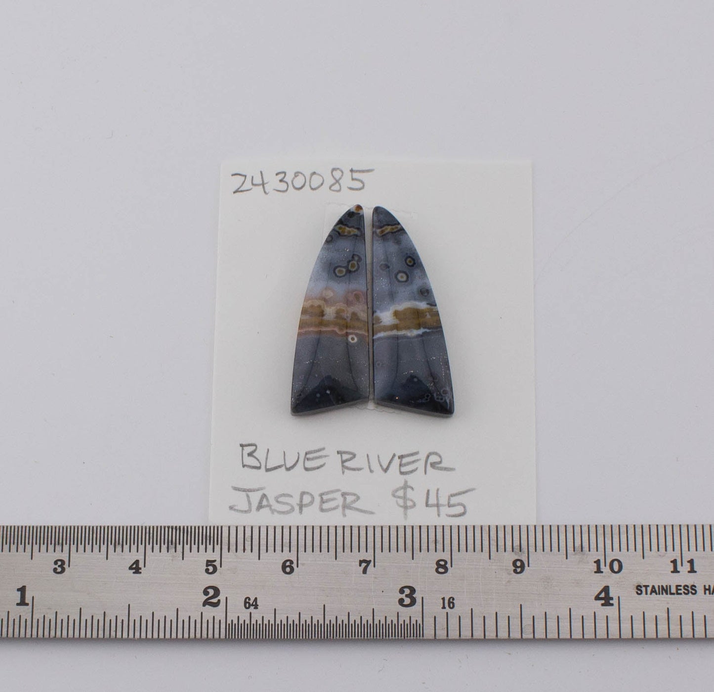 Blue River Jasper Pair