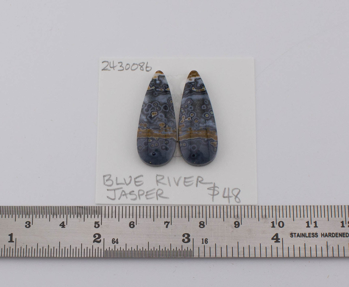 Blue River Jasper Pair