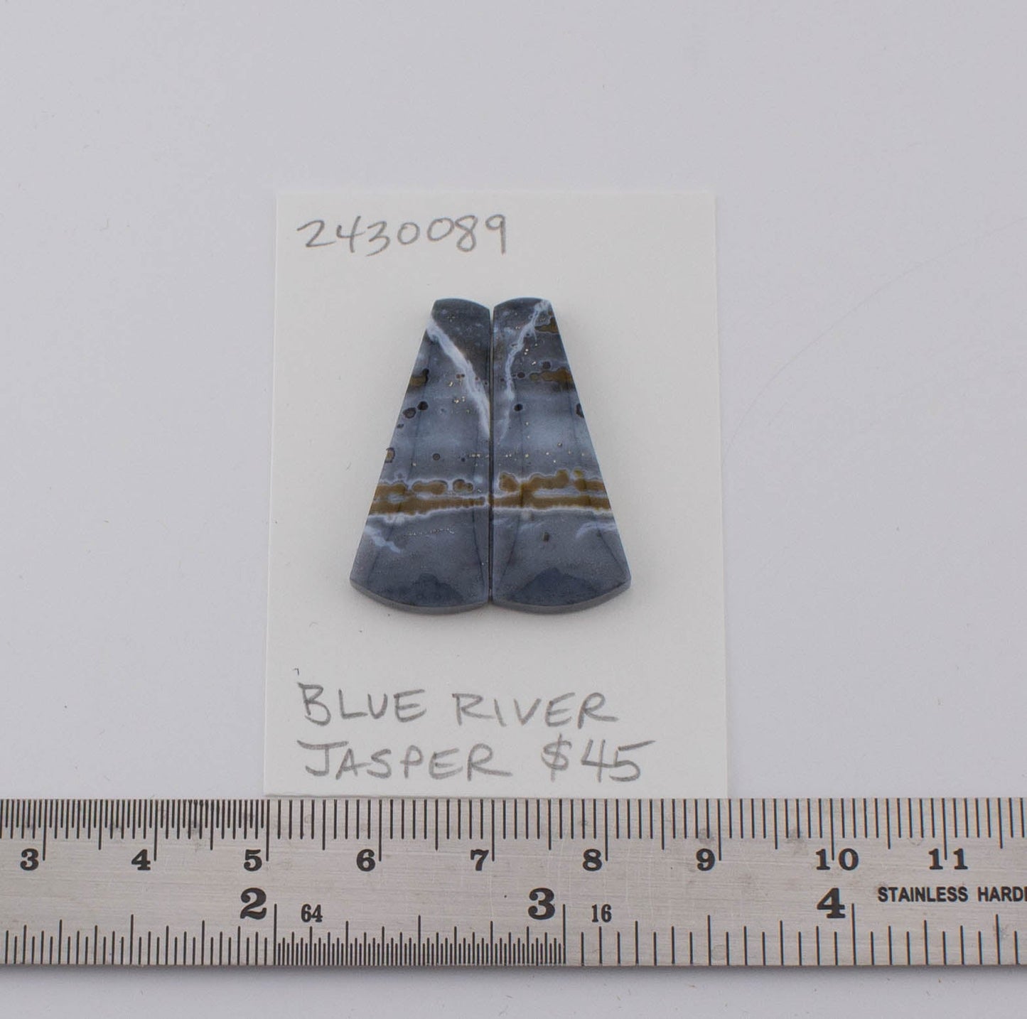 Blue River Jasper Pair