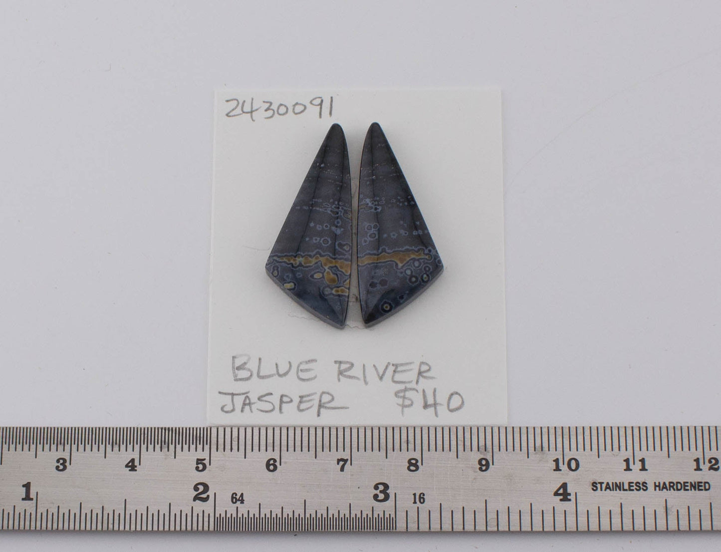 Blue River Jasper Pair