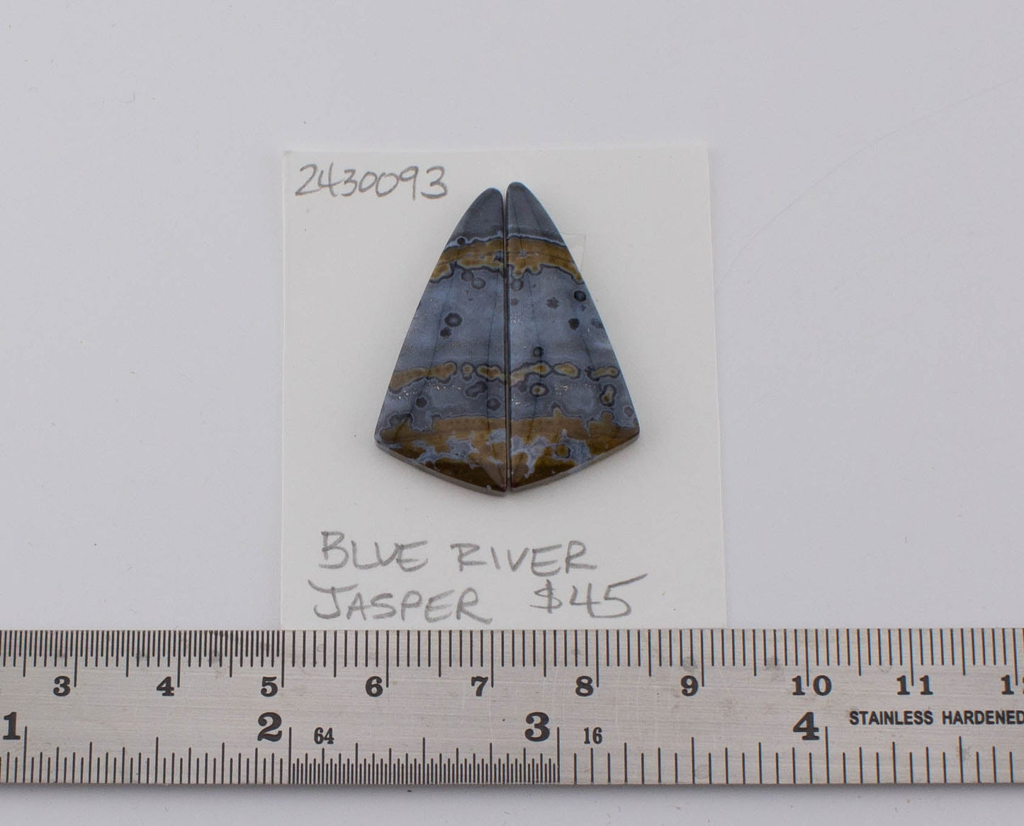 Blue River Jasper Pair