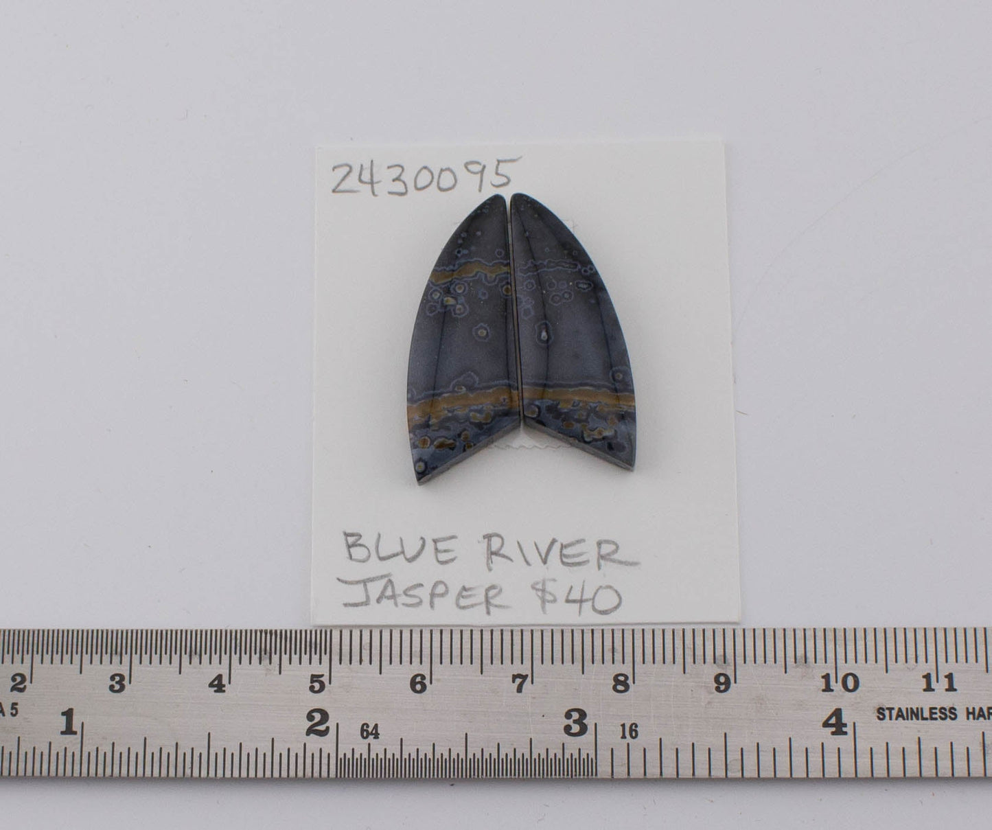 Blue River Jasper Pair