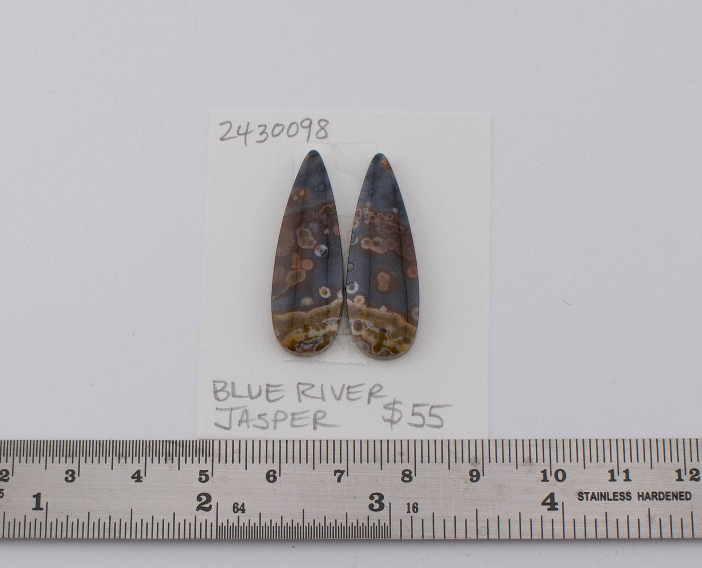 Blue River Jasper Pair