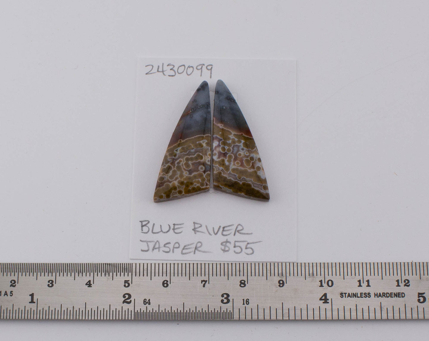 Blue River Jasper Pair