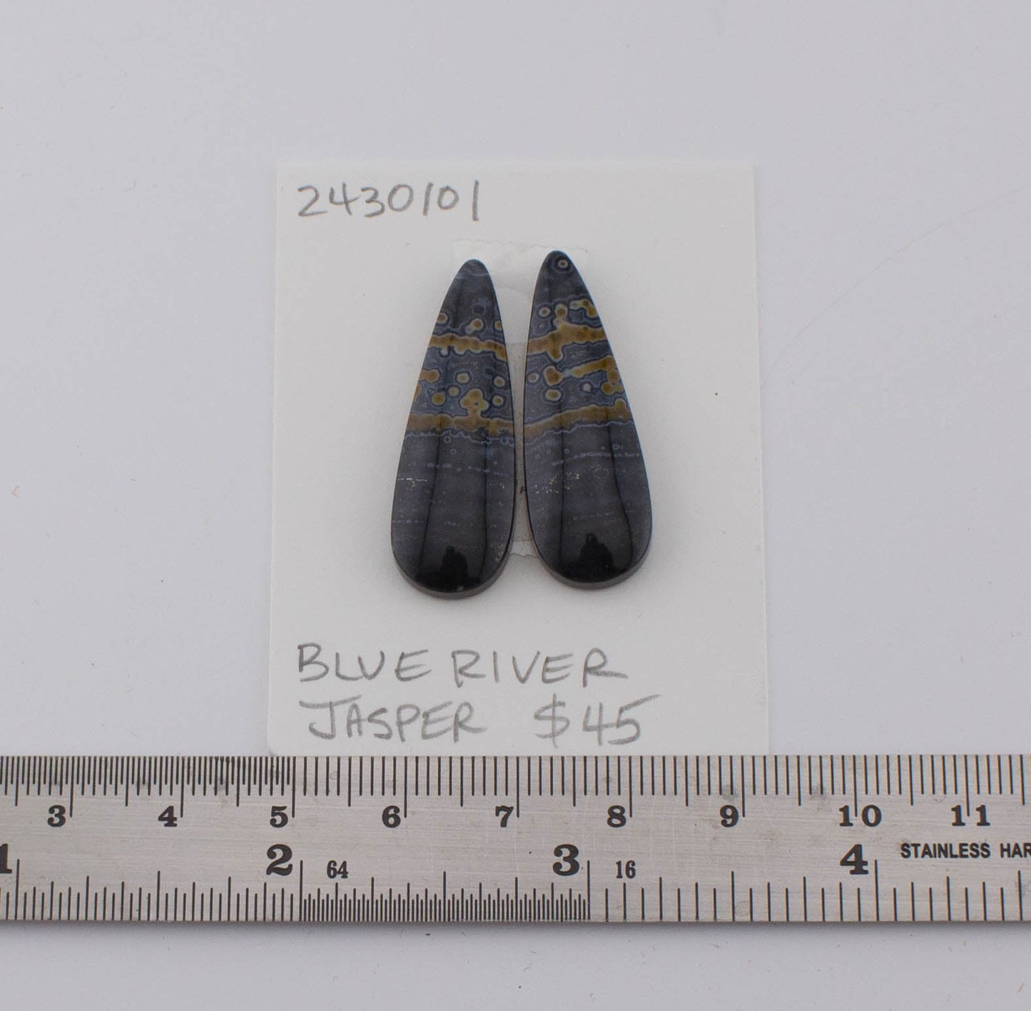 Blue River Jasper Pair
