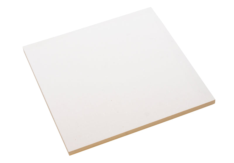 Flat white square solderite soldering board.