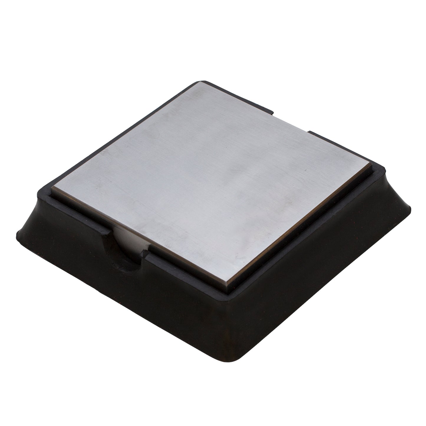 Steel and rubber bench block