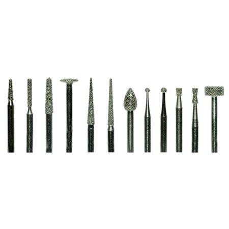 Diamond bur set at The Makery