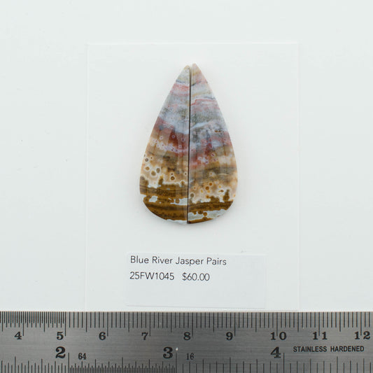 Blue River Jasper Pairs