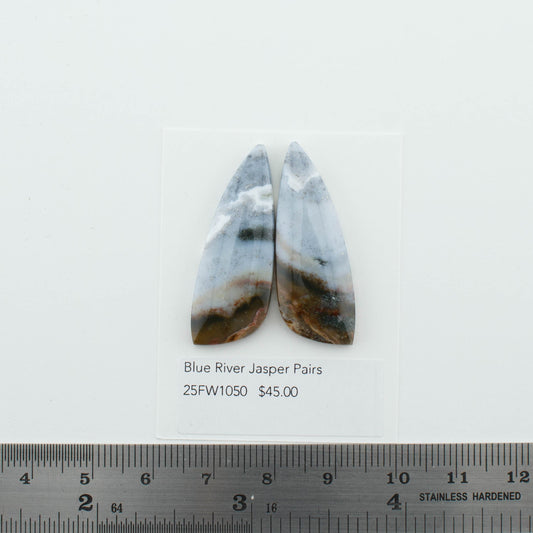 Blue River Jasper Pairs