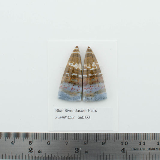 Blue River Jasper Pairs