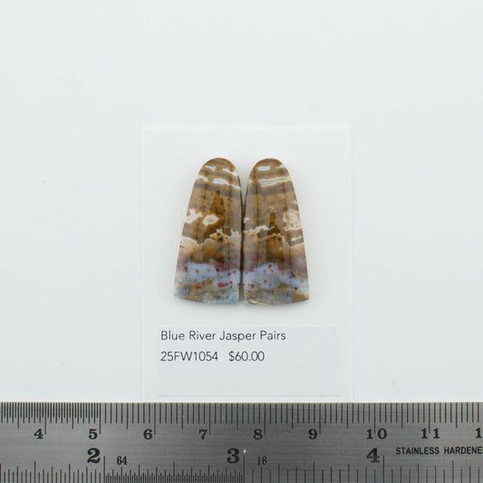 Blue River Jasper Pairs