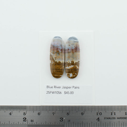 Blue River Jasper Pairs