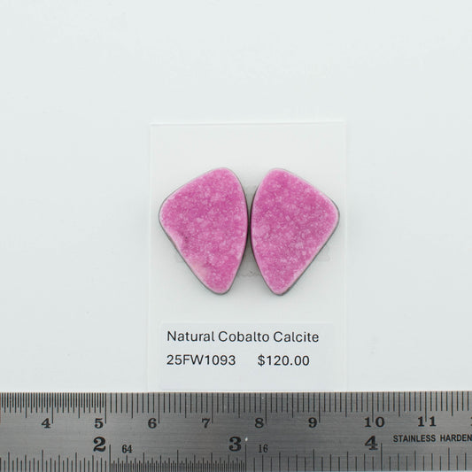 Natural Cobalto Calcite Pair