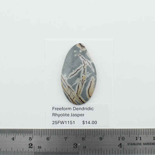 Freeform Dendridic Rhyolite Jasper