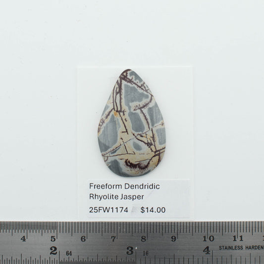 Freeform Dendridic Rhyolite Jasper