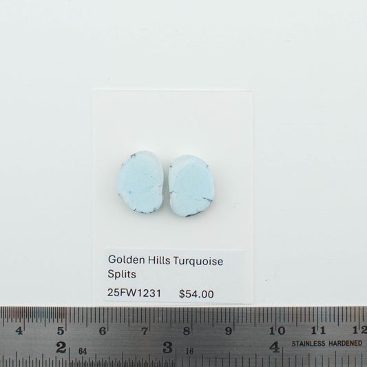 Golden Hills Turquoise Splits