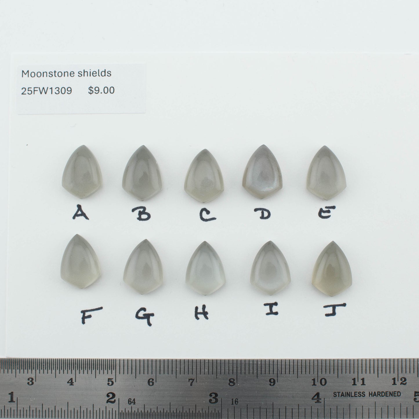 Moonstone shields