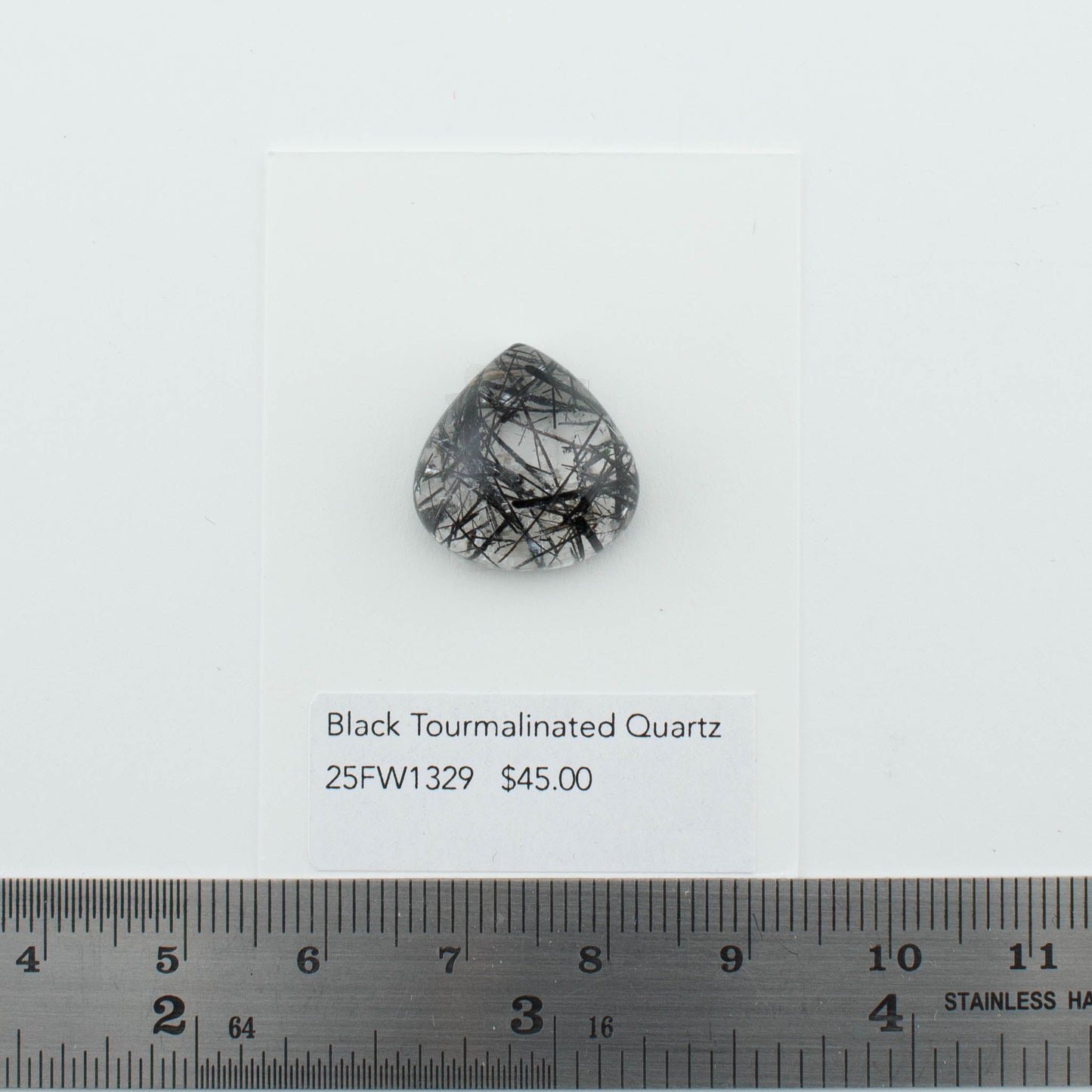 Black Tourmalinated Quartz