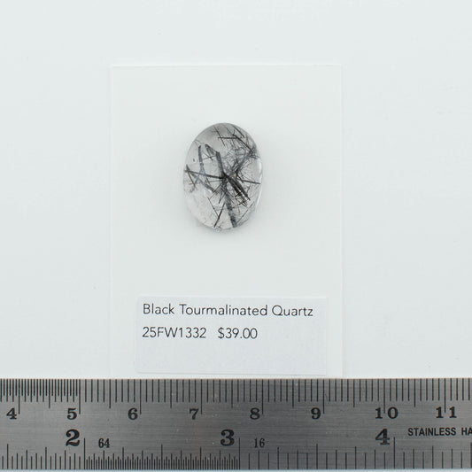Black Tourmalinated Quartz