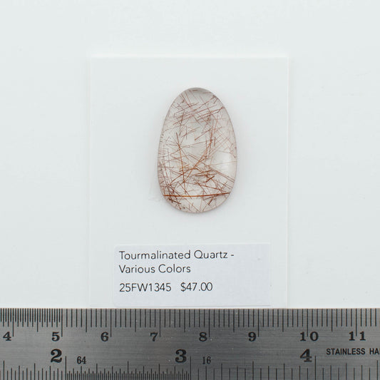 Tourmalinated Quartz - Various Colors