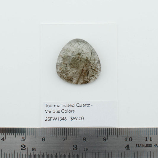 Tourmalinated Quartz - Various Colors