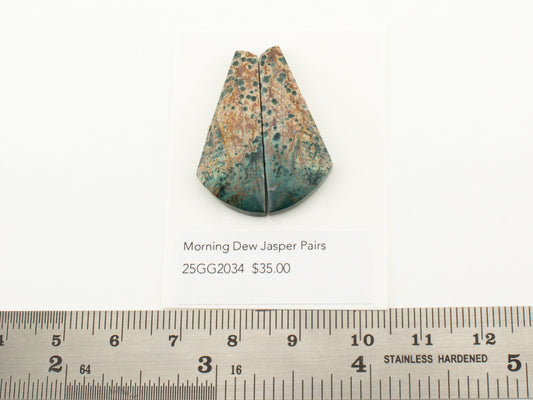Morning Dew Jasper Pairs