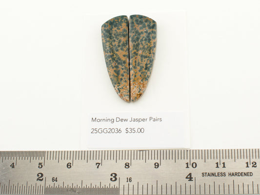 Morning Dew Jasper Pairs
