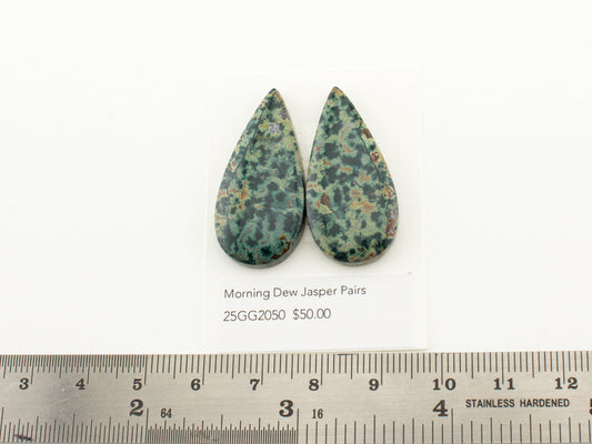 Morning Dew Jasper Pairs