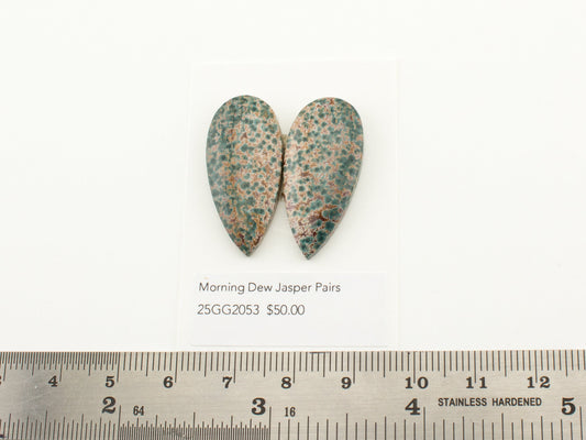 Morning Dew Jasper Pairs