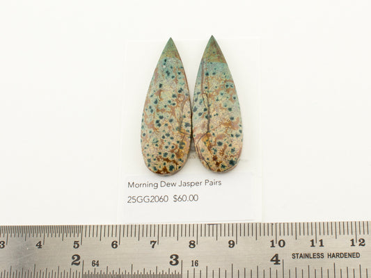 Morning Dew Jasper Pairs