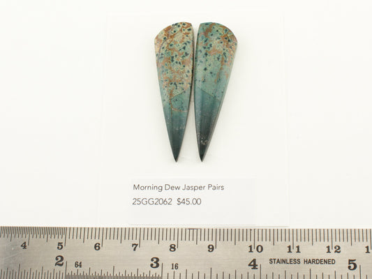 Morning Dew Jasper Pairs