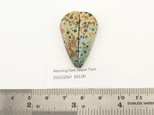 Morning Dew Jasper Pairs