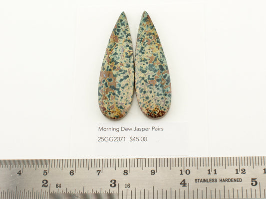 Morning Dew Jasper Pairs