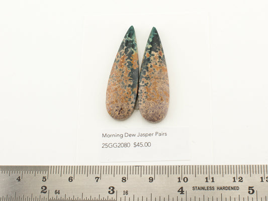 Morning Dew Jasper Pairs