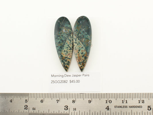 Morning Dew Jasper Pairs