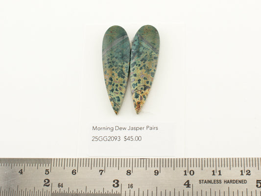Morning Dew Jasper Pairs