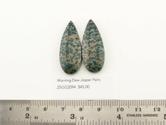 Morning Dew Jasper Pairs