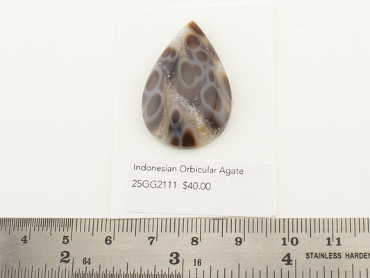 Indonesian Orbicular Agate