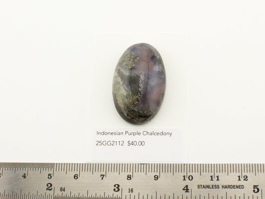 Indonesian Purple Chalcedony